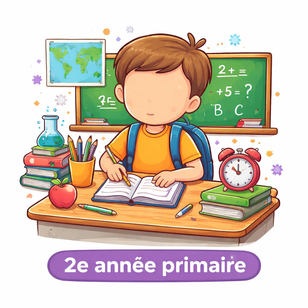 2e année primaire — Clever Cards