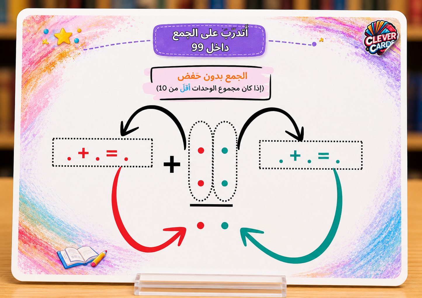 بطاقات الرياضيات – المستوى الثاني ابتدائي | Cartes de mathématiques – 2e année