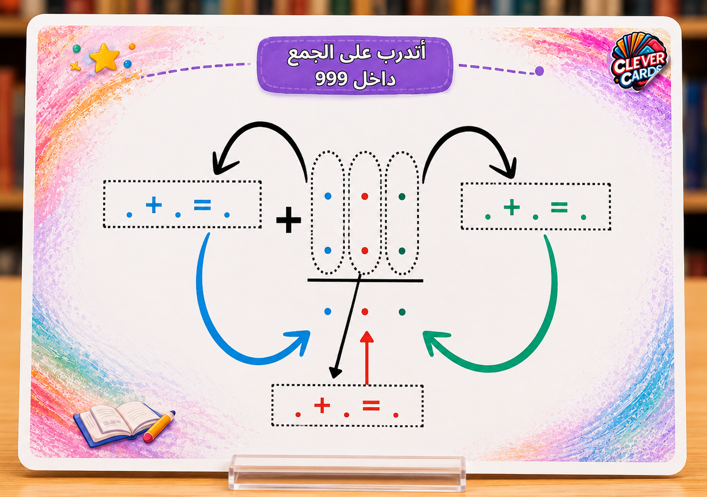 بطاقات الرياضيات – المستوى الثاني ابتدائي | Cartes de mathématiques – 2e année