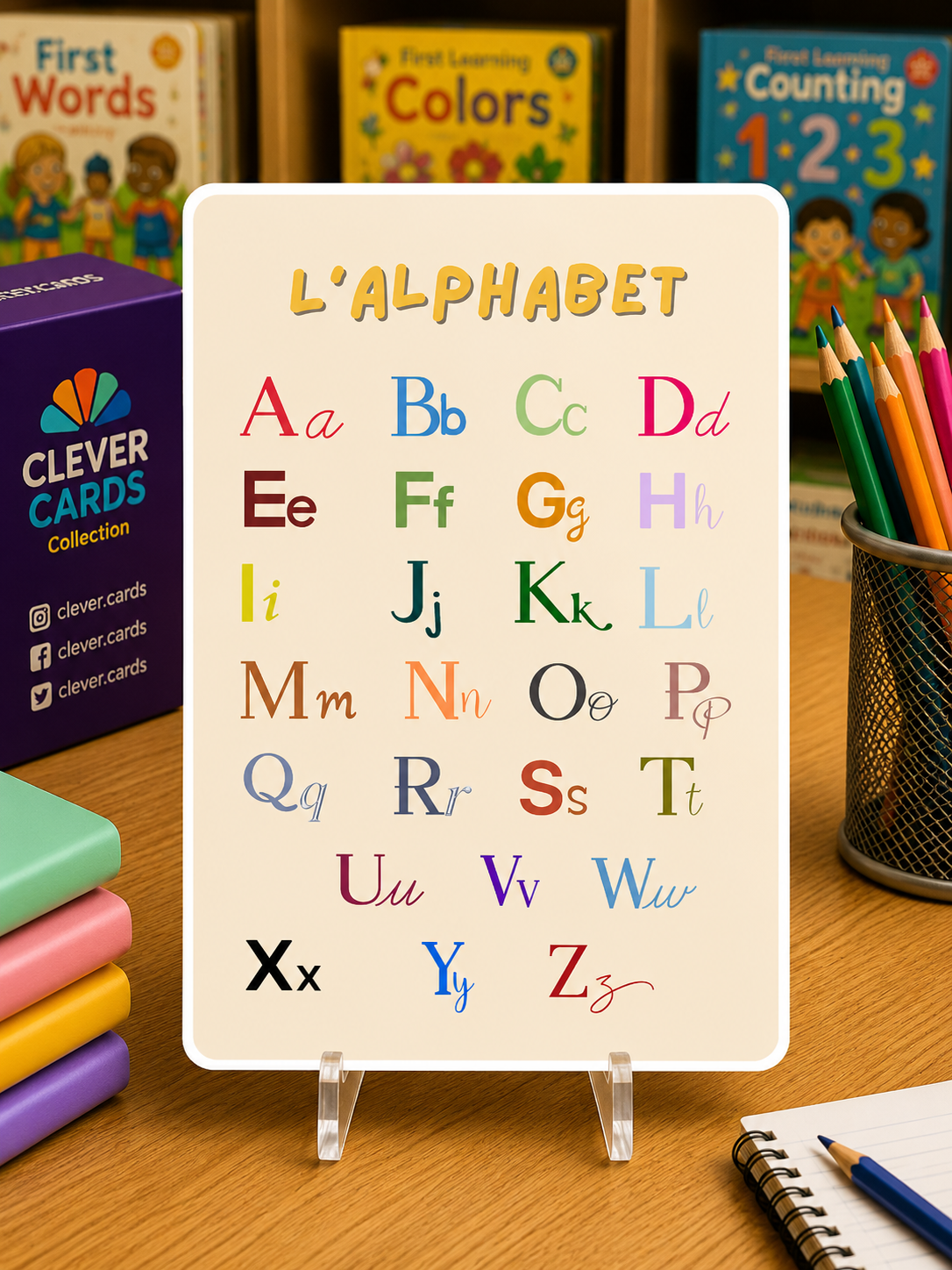 11 posters éducatifs – Français/arabe, dès 3 ans | 11 ملصقاً تعليمياً للأطفال