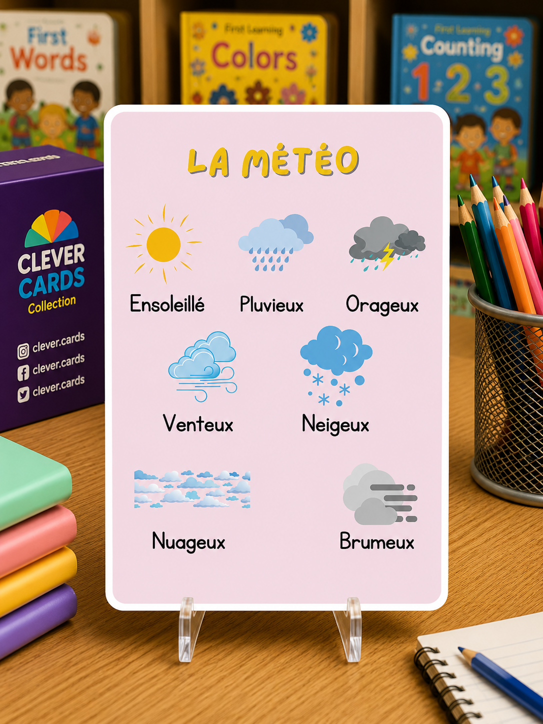 11 posters éducatifs – Français/arabe, dès 3 ans | 11 ملصقاً تعليمياً للأطفال
