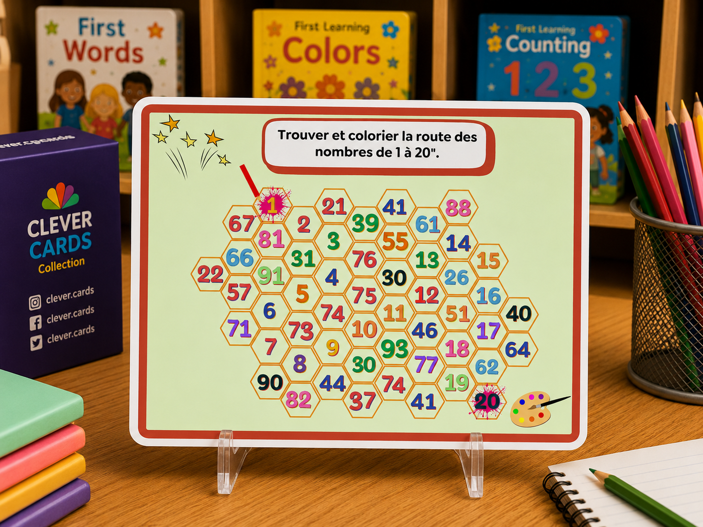 Kit interactif d’écriture – Maternelle/début primaire | عدة تفاعلية لتعلّم الكتابة