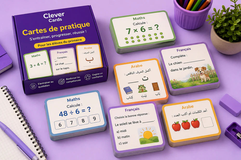 Cartes de pratique — Clever Cards